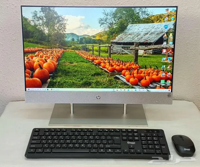 كمبيوتر مكتبي_الكل في واحد_HP_مواصفات رائعة_فخم_شاشة لمس_i5 0