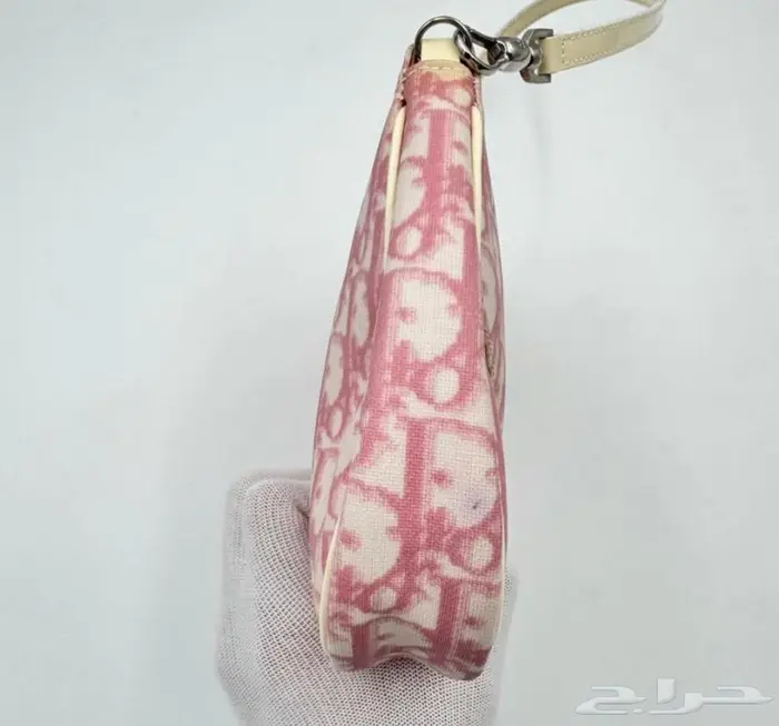 ديور فنتج شنطه بينك  Christian Dior Trotter Pink Saddle Bag 8