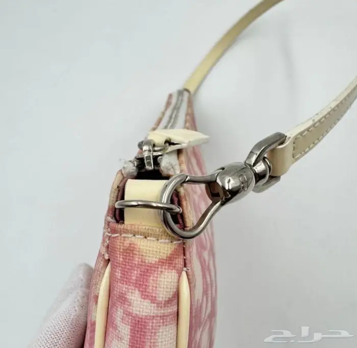 ديور فنتج شنطه بينك  Christian Dior Trotter Pink Saddle Bag 7