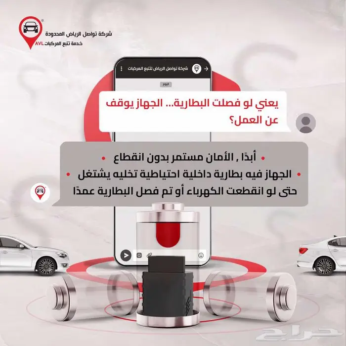 جهاز تتبع ذكي لسيارتك من تواصل الرياض   تحكم كامل وأمان دائم 3