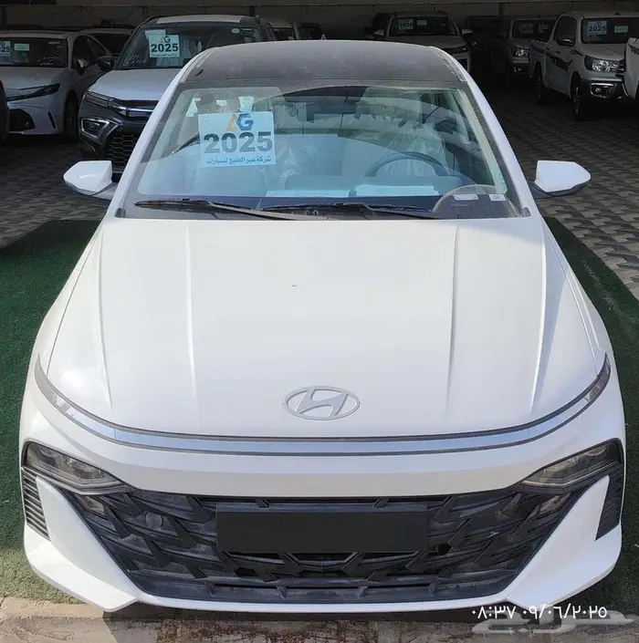 هونداي - اكسنت اسمارت - اللون ابيض 2025 0