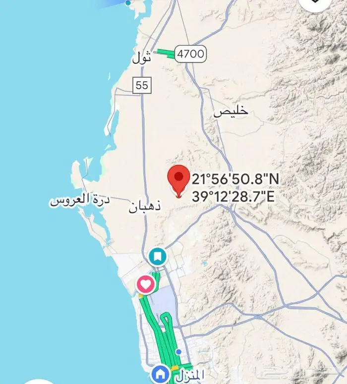 أرض للبيع في مخططات طيبة الفرعية 597   ج   س  حي الوداد 2