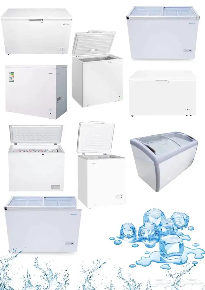 فريزر ارضي تجميد ثلاجات تجميد تجهيز معدات مطاعم 0