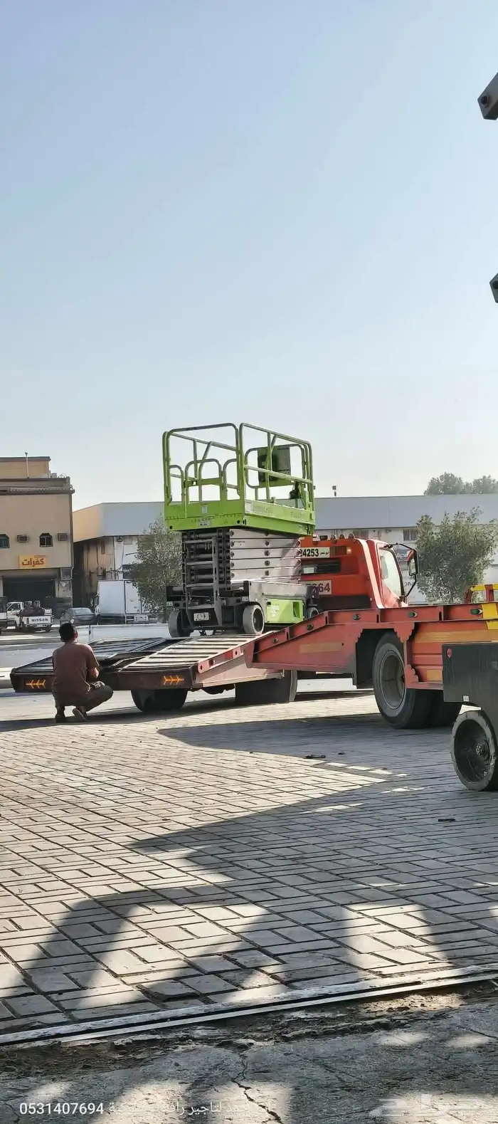 سيزرلفت مانلفت رافعة شوكية فوركلفت جيسبي جي سي بي حفار ايجار 1