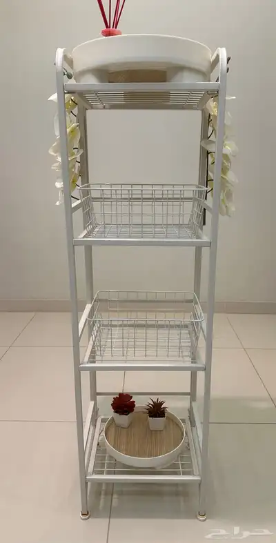 رف حمام لون ابيض من هوم سنتر index