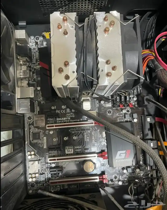 ( جهاز كمبيوتر نظيف متكامل مواصفات عاليه قيمزز PC العاب ) 3