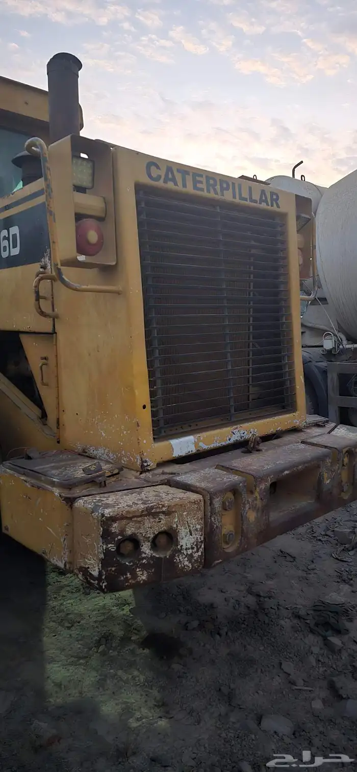شيول كتربلر 966D موديل 1988 شرط من كل شي 4