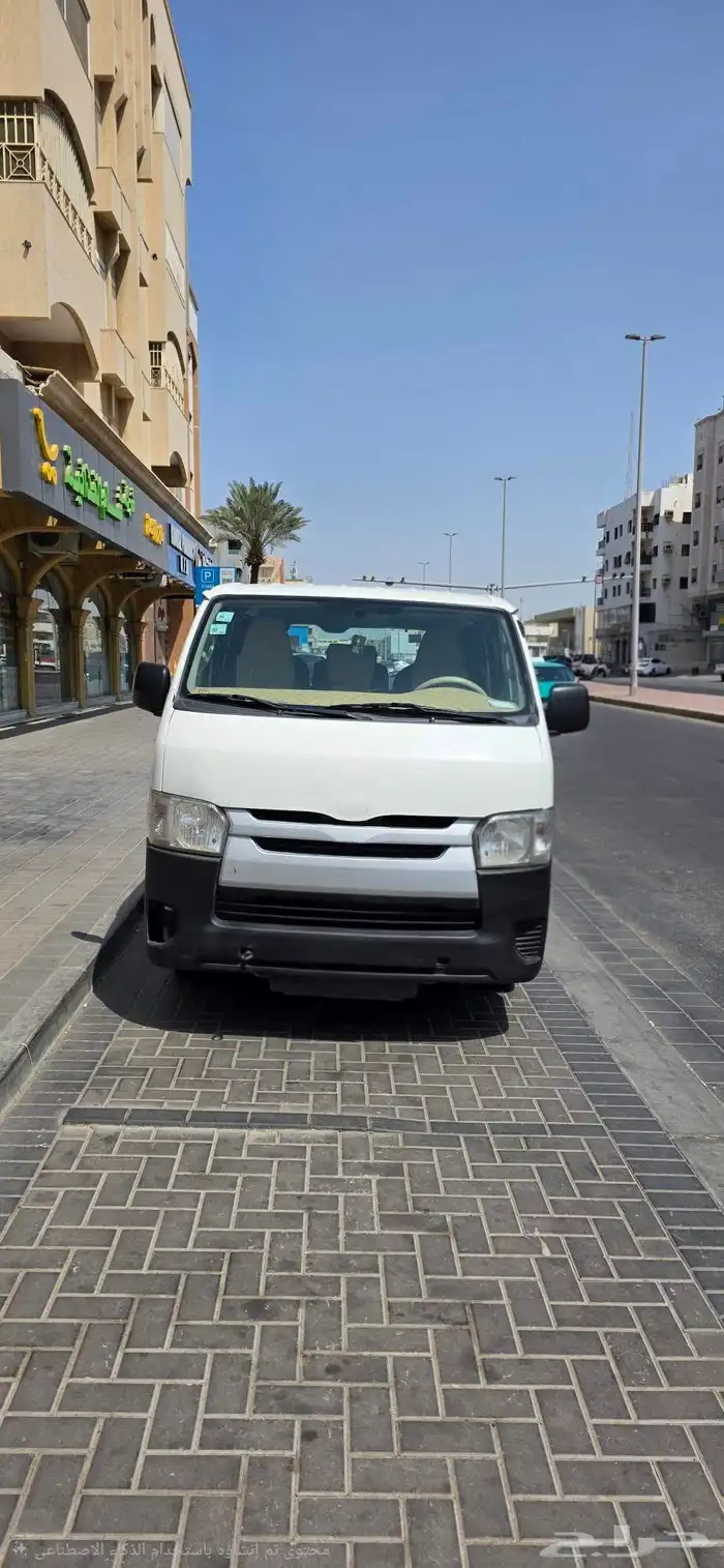 هايس تويوتا فان نقل بضاعة موديل 2015 2
