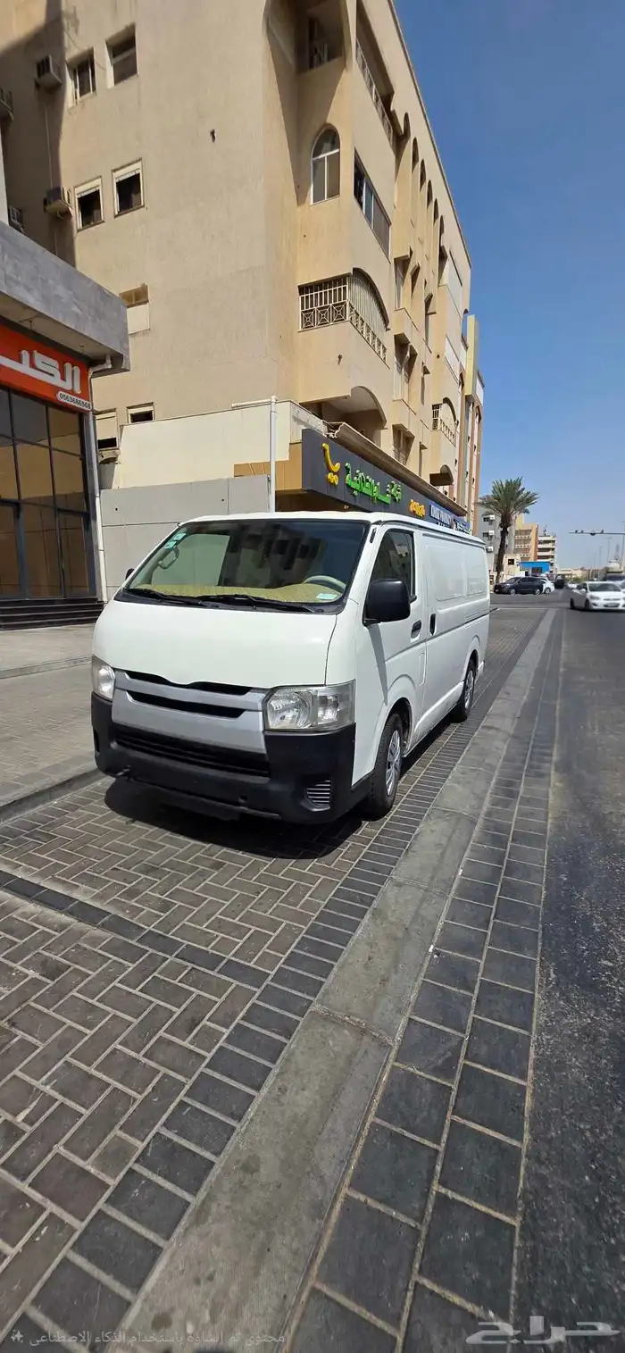 هايس تويوتا فان نقل بضاعة موديل 2015 5