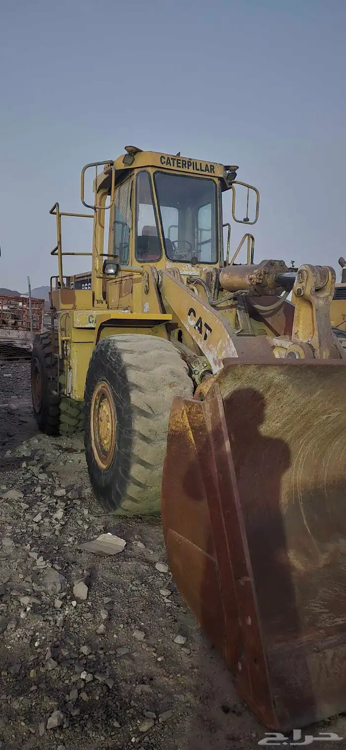 شيول كتربلر 966D موديل 1988 شرط من كل شي 1