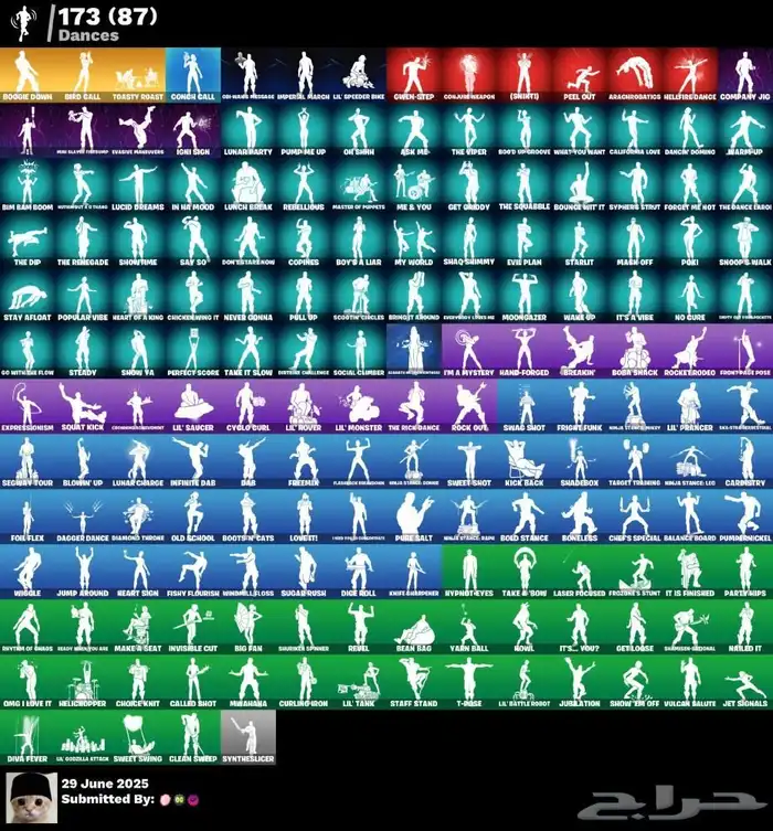 حساب فورت نايت أساسي سكنات مشاهير كثيره مع ضمان مدى ضد السحب 2