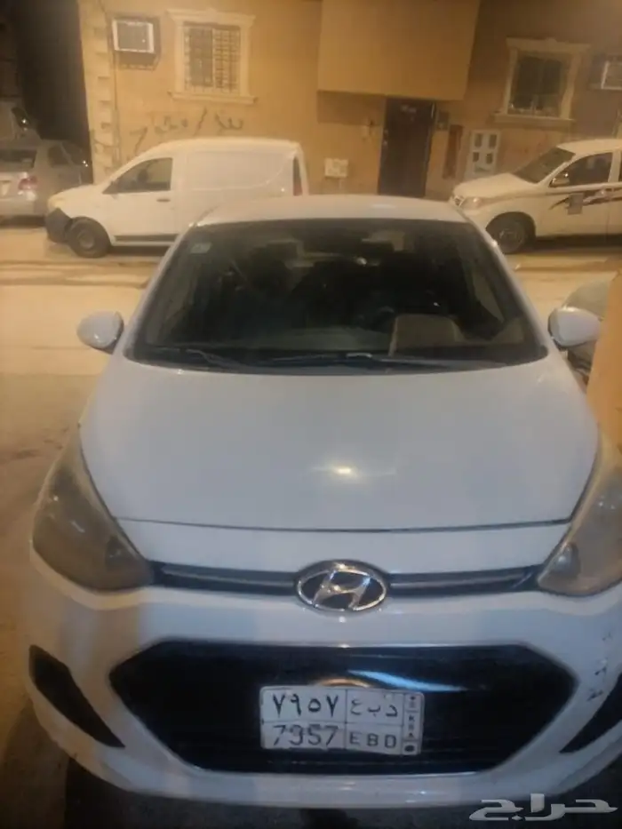 هيونداي i10 سيدان 2016 اوتوماتيك   ممشى 331 ألف كم   رش 5