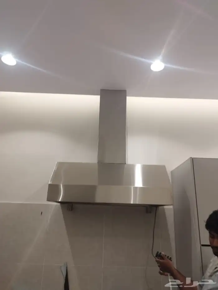 دكت تكييف مركزي مخفي صحراوي شفط هود وتركيب 26