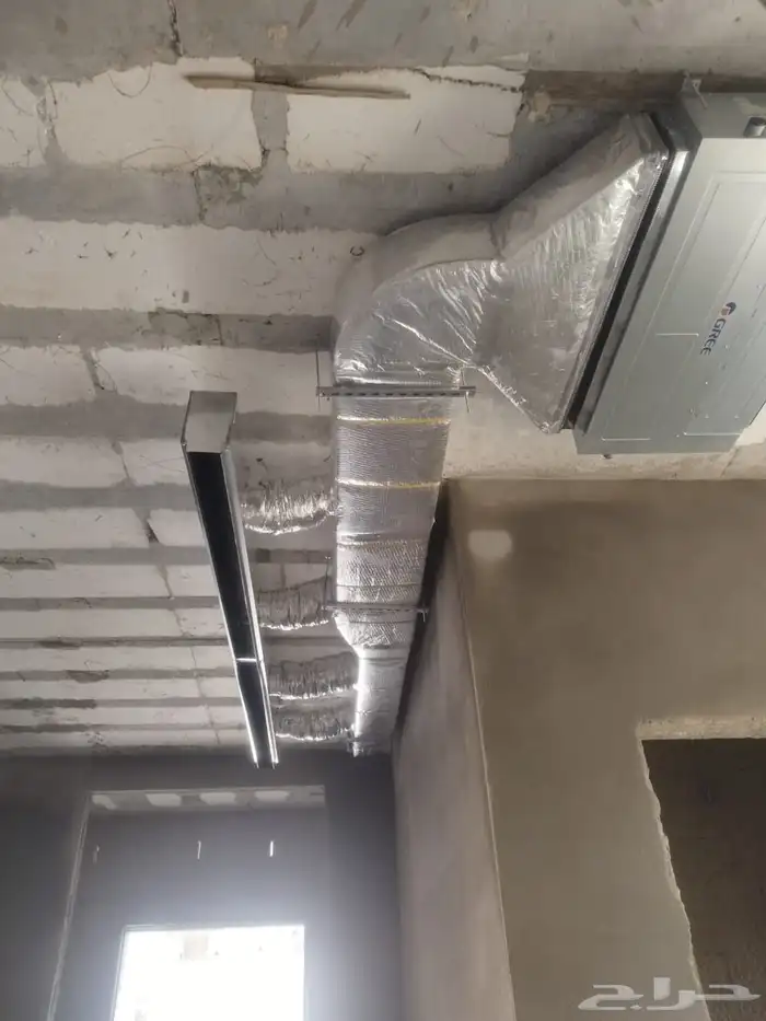 دكت تكييف مركزي مخفي صحراوي شفط هود وتركيب 19