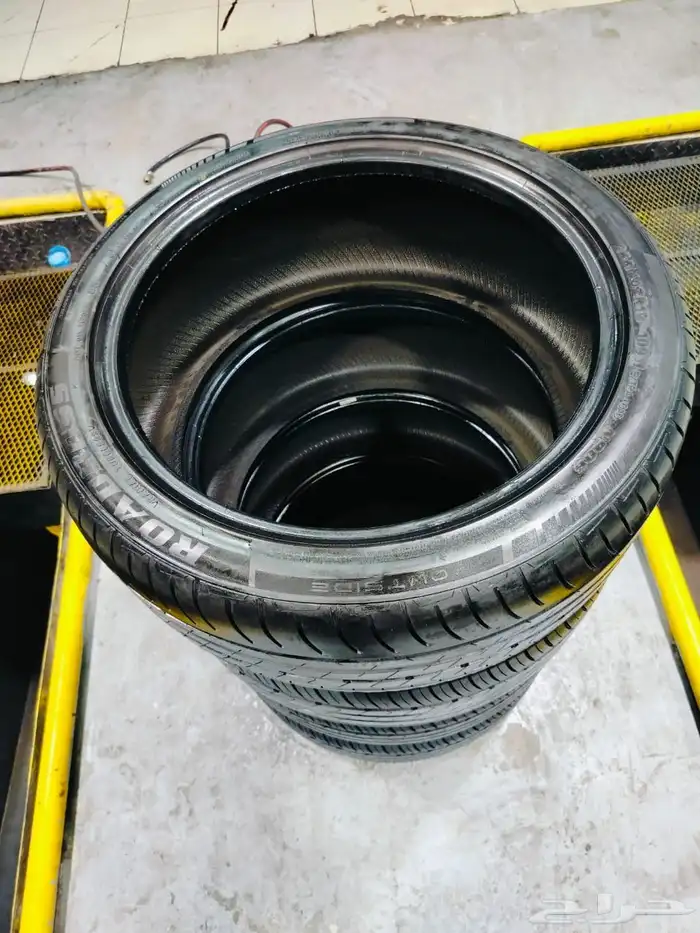 طقم كفرات امامي 225 45 19 الخلفي 255 40 19 3