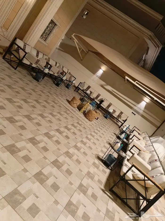 تجهيز وتنسيق حفلات مناسبات زفاف تأجير كراسي طاولات كوش مخيما 1