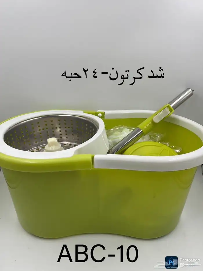 سطل نظافه غسيل سطل غسيل بكفرات اشكال الوان مقاسات 14