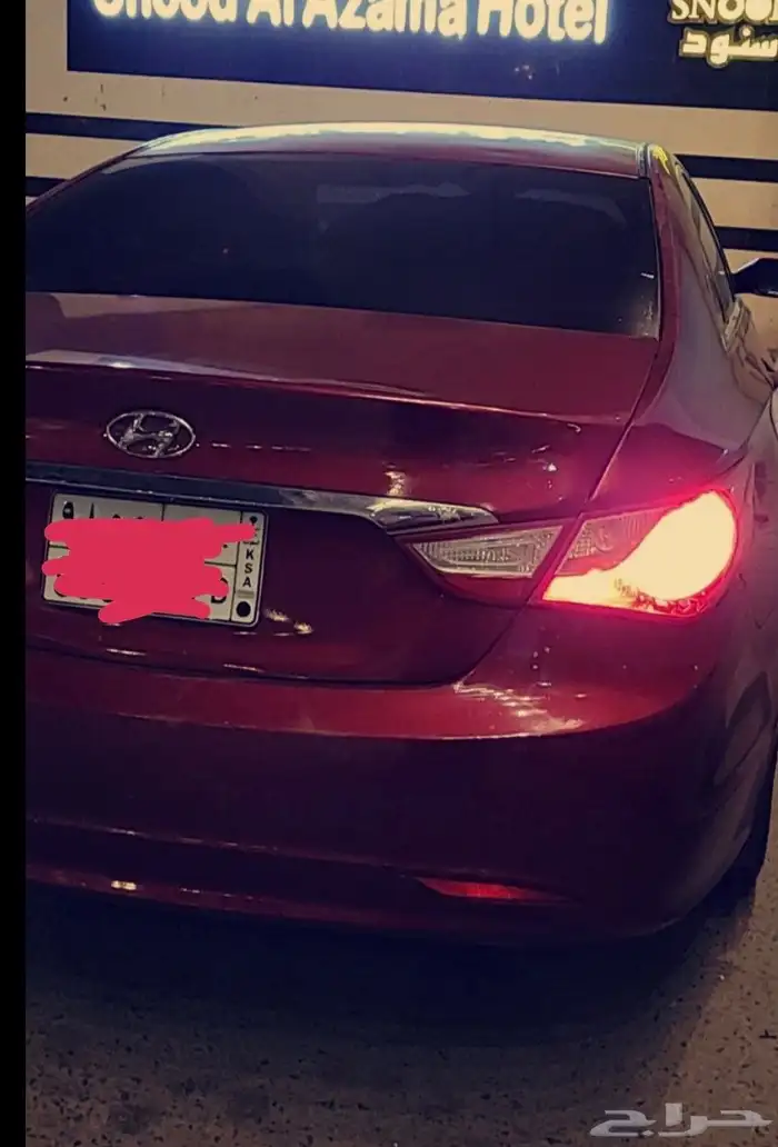 سوناتا 2011 اللون احمر .(سبب البيع مغترب) 2