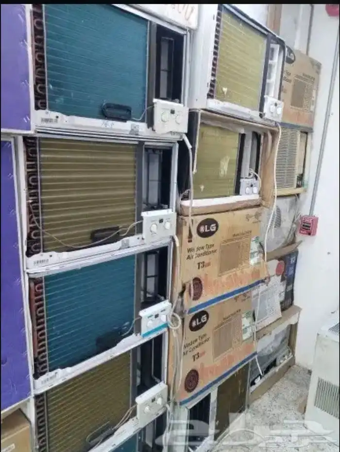 مكيفات شباك استوك مستخدم نظيف بسعر مغري 3