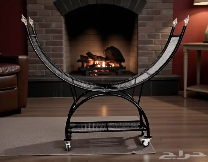 حامل حطب متنقل 0