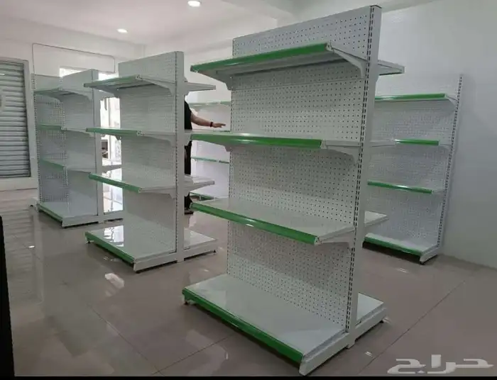 يوجد لدينا جميع انواع الرفوف سوبر ماركت محلات تجاريه 7