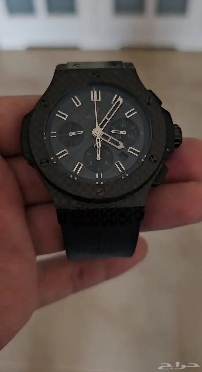 ساعه هوبلو كاربون فايبر Hublot big bang carbon 8