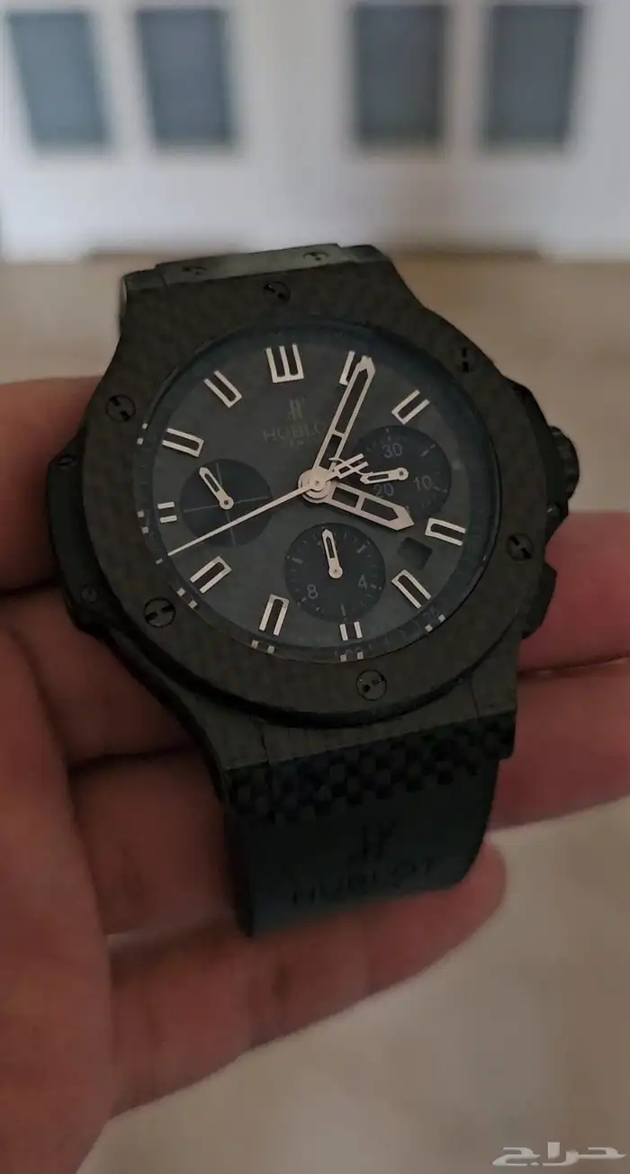 ساعه هوبلو كاربون فايبر Hublot big bang carbon 0