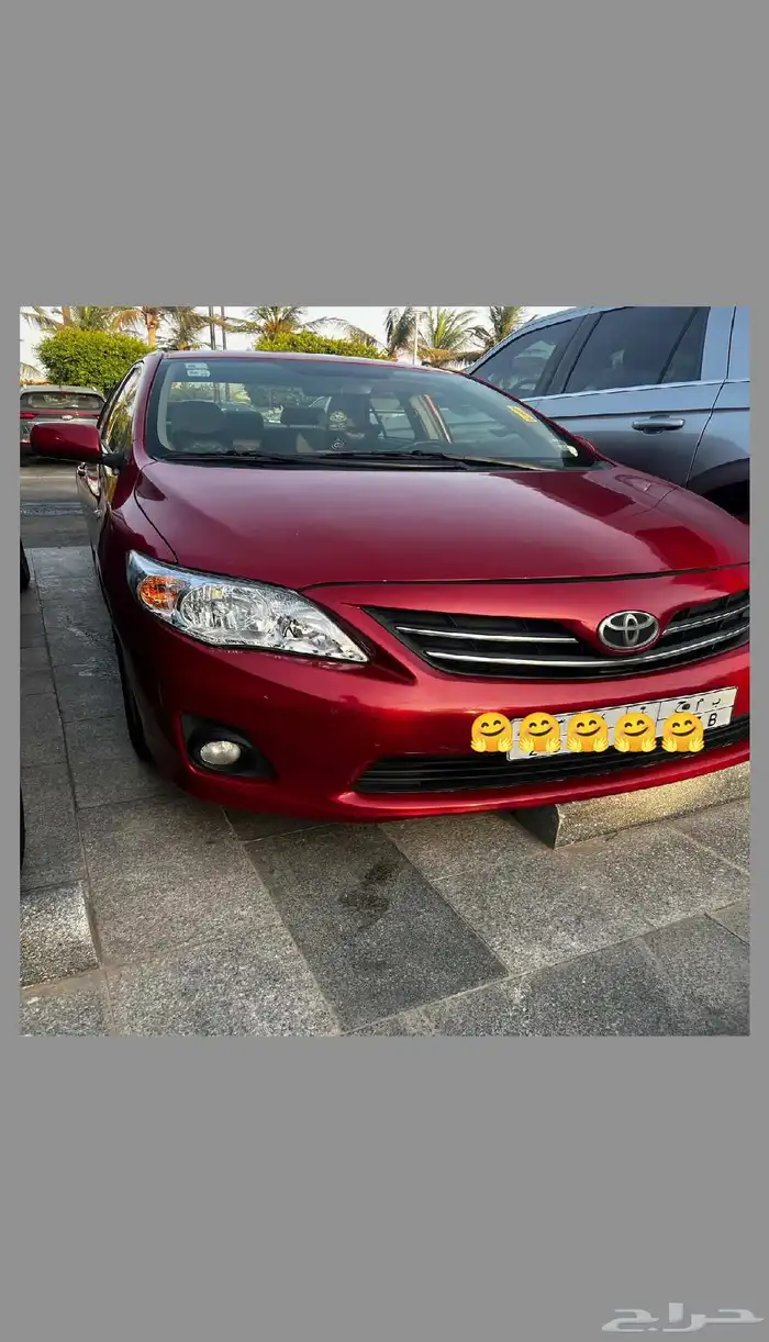 toyota corola   2012  manual gear  super fress insallh. 1