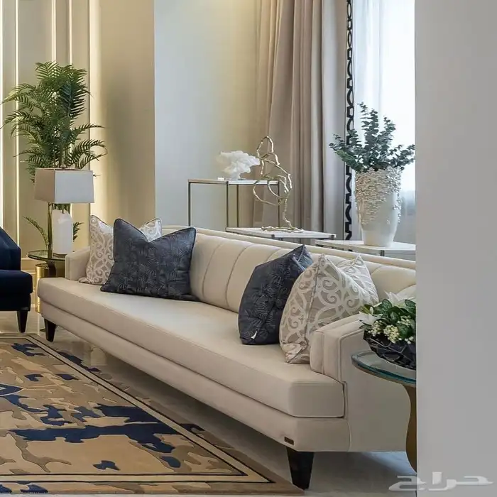 تفصيل و تنجيد كنب و مساند و ستائر ويفي جميع الأنواع 3