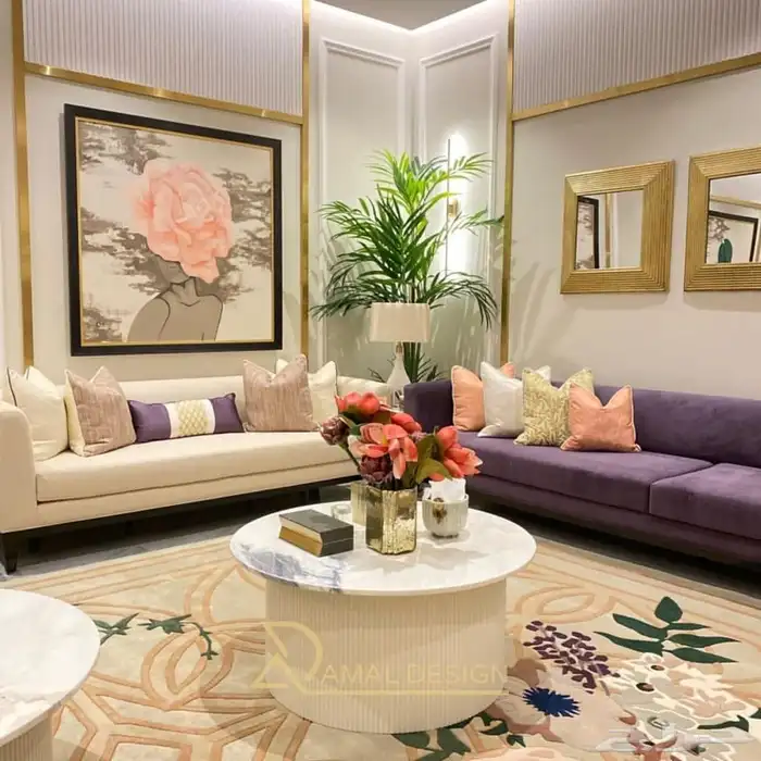 تفصيل و تنجيد كنب و مساند و ستائر ويفي جميع الأنواع 6