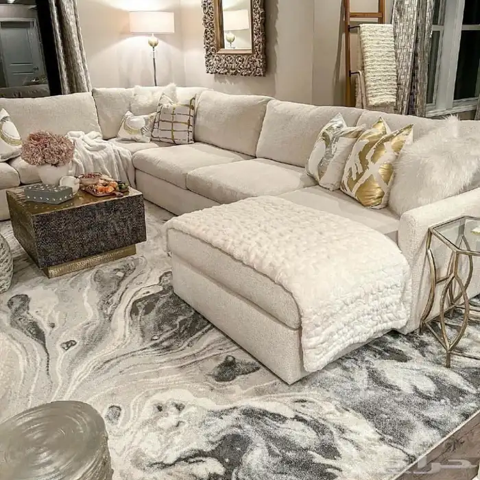 تفصيل و تنجيد كنب و مساند و ستائر ويفي جميع الأنواع 7