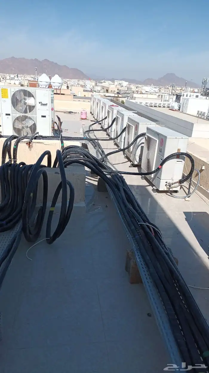 اجيال طابه لأعمال التكيف وغرف التبريد وصيانه وغسيل مكيفات 13