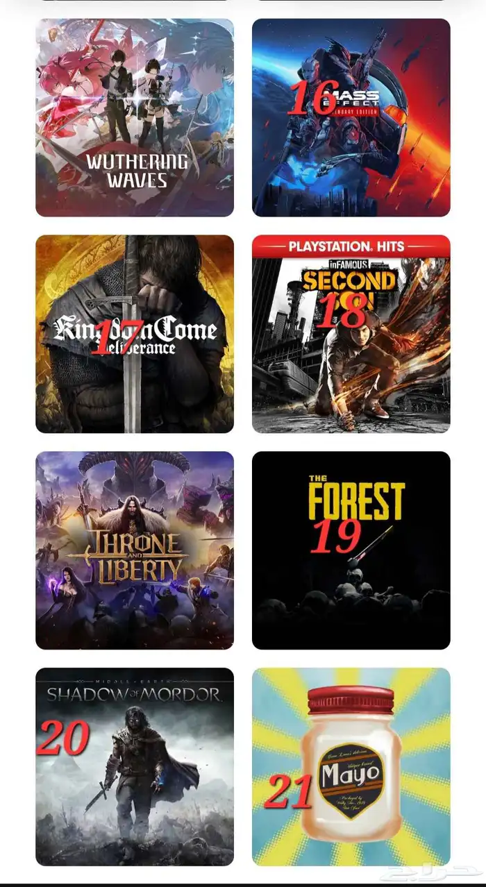 Selling PlayStation account with 42 purchased games 3