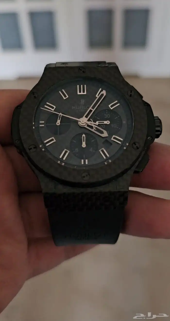 ساعه هوبلو كاربون فايبر Hublot big bang carbon 6