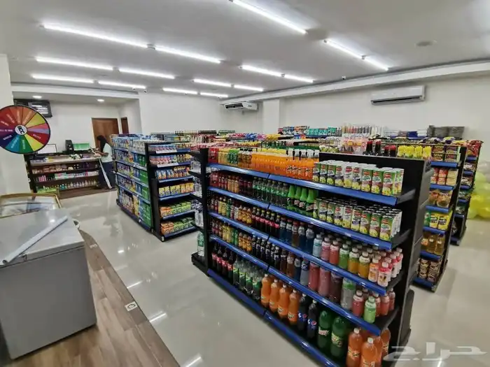 يوجد لدينا جميع انواع الرفوف سوبر ماركت محلات تجاريه 6