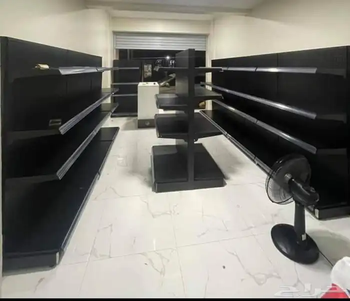 يوجد لدينا جميع انواع الرفوف سوبر ماركت محلات تجاريه 5