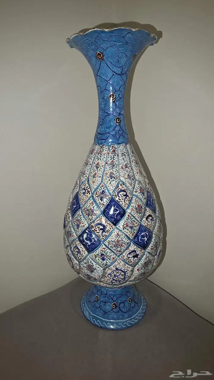 فازه مزهريه نحاس احمر ايراني 0