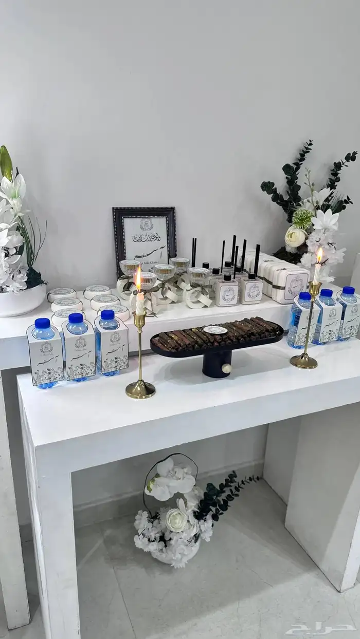 مداخل طاولات استقبال للايجار 1