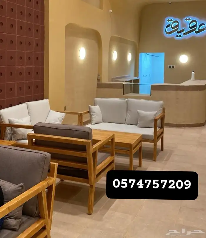 تفصيل جلسات خشب خارجية بجودة عالية 1