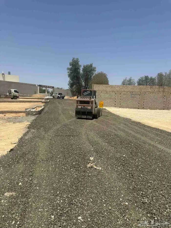 اسفلت مبشور وتأجير معدات 6