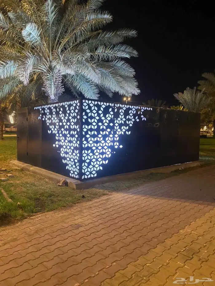 تجهيز وتركيب غرف الكهرباء المولدات واغطيه مكيفات مع الزخارف 1