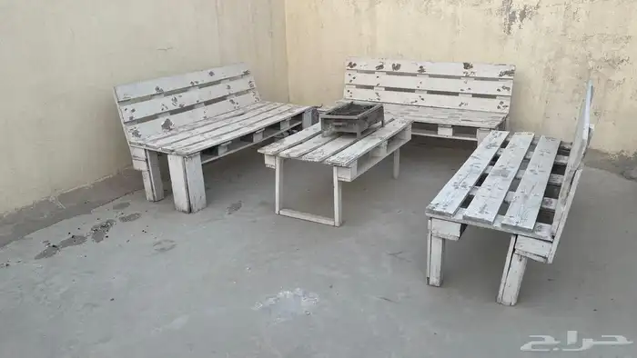 جلسة خارجيه خشب 30 ريال 3