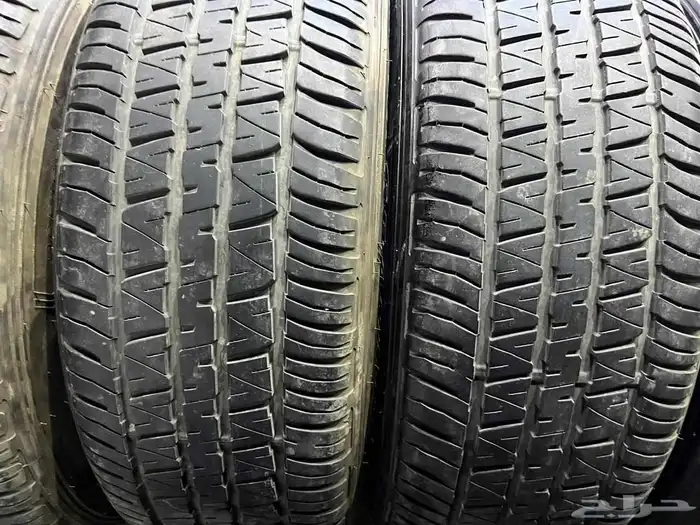 جنوط جيب 2024مع كفرات دنلوب 265.55.20 جنوط اصلي وكاله 17