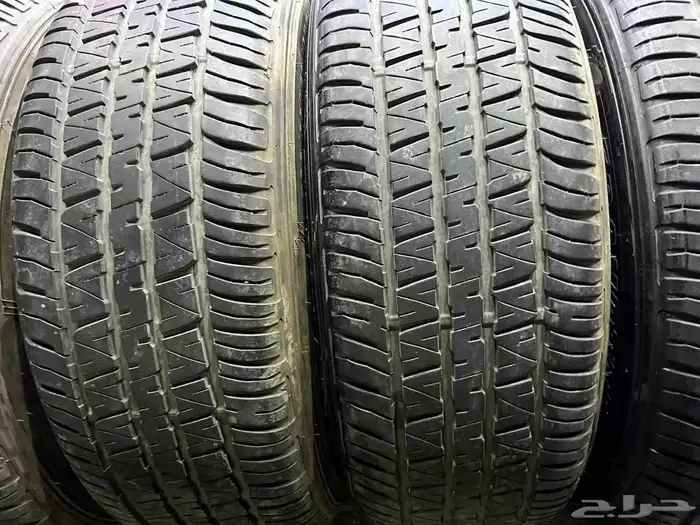 جنوط جيب 2024مع كفرات دنلوب 265.55.20 جنوط اصلي وكاله 11