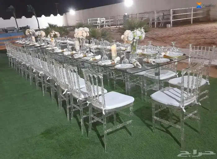 تعجير طاولات عشاء الرياض حي الرمال 6
