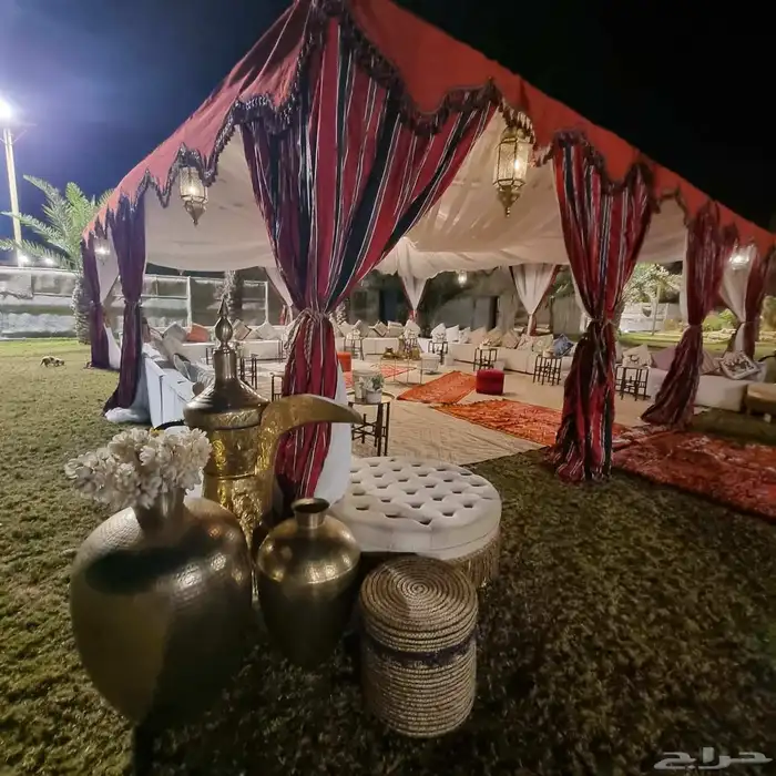 تأجير خيم اوربيه خيم شعبيه جلسات كنب 4