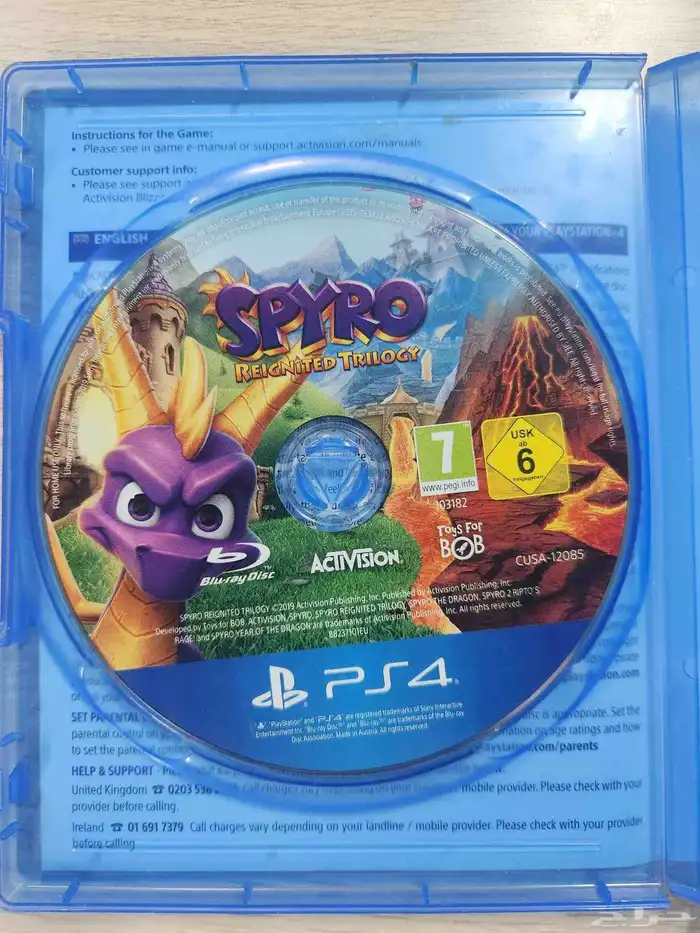 Spyro Reignited Trilogy يعمل على سوني 4 و 5 1