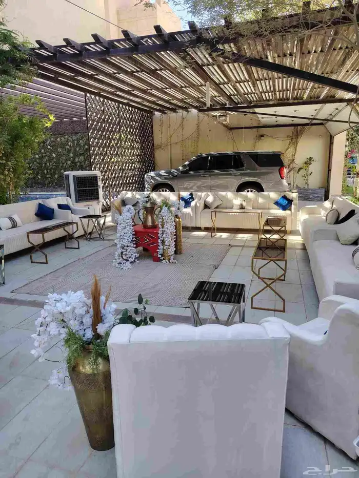 تاجير كراسي وطاولات ومداخل 1