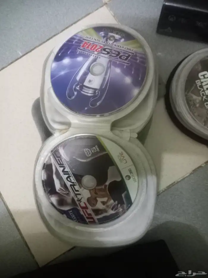 اكس بوكس 360 مع كاميرا مع يدين مع جميع اسلاكها ب 700 ريال 6