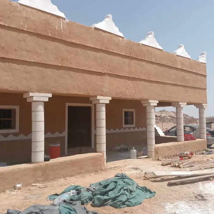 اعمال التراث الطين والحجر 2